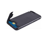 BIGBEN CONNECTED Protettiva CBPCOVCARDIP7B Cover per Apple iPhone SE (2020)/8/7, Nero