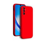 BIGBEN CONNECTED Protettiva COVDRAGGA345GR Cover per Samsung Galaxy A34 5G, Rosso