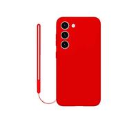 BIGBEN CONNECTED Protettiva COVDRAGGS23PR Cover per Samsung Galaxy S23 Plus 5G, Rosso