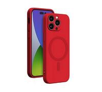 BIGBEN CONNECTED Protettiva COVMAGIP14PR Cover per Apple iPhone 14 Pro, Rosso