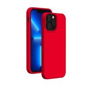 BIGBEN CONNECTED Protettiva COVSOFTIP1367R Cover per Apple iPhone 13 Pro Max, Rosso