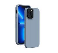 BIGBEN CONNECTED Protettiva COVSOFTIP1367SB Cover per Apple iPhone 13 Pro Max, Blu