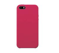 BIGBEN CONNECTED Protettiva COVSOFTIP5WA Cover per Apple iPhone 5/5S/SE, Rosso