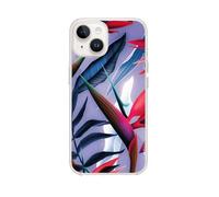 BIGBEN CONNECTED Protettiva COVSUM3IP14 Cover per Apple iPhone 13/iPhone 14, Blu, Rosa