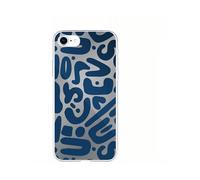 BIGBEN CONNECTED Protettiva COVSUM6IPSE Cover per Apple iPhone SE 2022/SE/8/7/6S/6, Blu