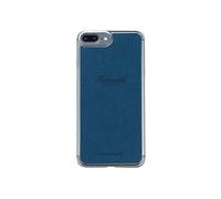 BIGBEN CONNECTED Protettiva FAI755CQFR114 Custodia per Apple iPhone 6 Plus/6S Plus/7 Plus/8 Plus, Blu, Trasparente