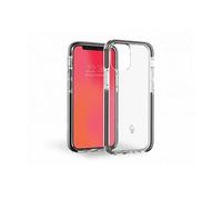 BIGBEN CONNECTED Protettiva FCLIFENIP1254B Custodia per Apple iPhone 12 Mini, Nero, Trasparente