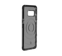 BIGBEN CONNECTED Protettiva FCURBANGS8G Custodia per Samsung Galaxy S8, Nero, Trasparente