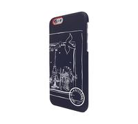 BIGBEN CONNECTED Protettiva INESCOQFOULIP6 Cover per Apple iPhone 6/6S, Blu marina