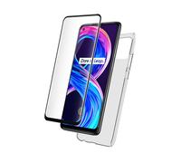BIGBEN CONNECTED Protettiva PACKSILIVTRM8P4G Cover per Realme 8 Pro 4G, Trasparente