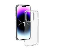 BIGBEN CONNECTED Protettiva SILITRANSIP14PMF Cover per Apple iPhone 14 Pro, Trasparente