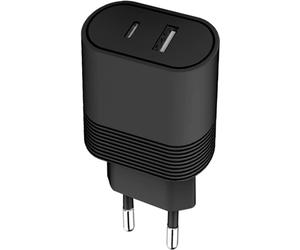 BIGBEN CONNESSO BASECS2USBACPDB - BaseCS 32W USB A 12W + TIPO C 20W NERO