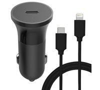 BIGBEN CONNESSO CACCBLMFIC20WPDB - CAC20W Tipo C + CBL MFIC/Luce 1.2M 3A Nero