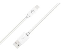 BIGBEN CONNESSO CBLMFI1M2RW - Cavo A/MFI 2.4A - 1,2m Riciclato Bianco
