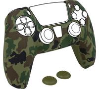 BigBen Controller Silicon Glove Camo Verde/incl. 2 Thumb Gr (Sony Playstation 5)