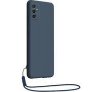Bigben Custodia morbida al tatto con bracciale per Samsung Galaxy M52 in blu