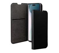 BigBen, Custodia per iPhone 16 Pro Folio Wallet con funzione Stand, Nero