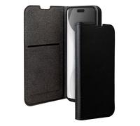 BigBen, Custodia per iPhone 16 Pro Max Folio Wallet con funzione Stand, Nero