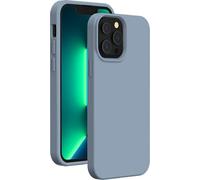 BIGBEN - Custodia rigida con tatto morbido per iPhone 13 Pro - Blu Grigiastro