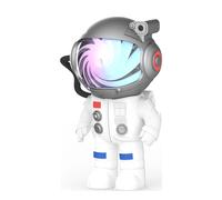 BigBen, Galaxy 7 Colore proiettore animato Timer telecomando, Bianco