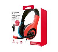 Bigben Connected SWITCHHEADSETV1R+B cuffia e auricolare Cablato A Padiglione Giocare Blu, Rosso