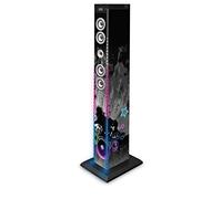 Bigben Interactive TW9DJLIGHT3 set audio da casa Home audio tower system Nero 60 W