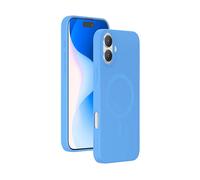 BIGBEN Protettiva COVSILIMAGIP16BL Cover per Apple iPhone 16, Blu