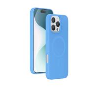 BIGBEN Protettiva COVSILIMAGIP16PBL Cover per Apple iPhone 16 Pro, Blu