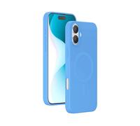 BIGBEN Protettiva COVSILIMAGIP16PLBL Cover per Apple iPhone 16 Plus, Blu
