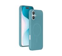 BIGBEN Protettiva COVSILIMAGIP16PLG Cover per Apple iPhone 16 Plus, Verde
