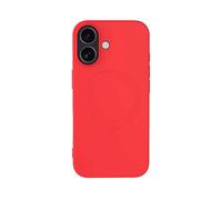 Cover BigBen Connected Silicone MagSafe Rosso Soft-touch Antishock per iPhone 17