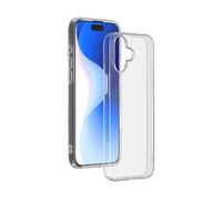 BIGBEN Protettiva SILITRANSIP16 Cover per Apple iPhone 16, Trasparente