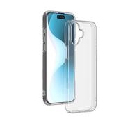 BIGBEN Protettiva SILITRANSIP16PL Cover per Apple iPhone 16 Plus, Trasparente
