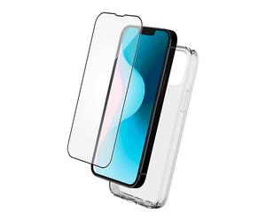 BIGBEN Protettiva SILIVTIP16PL Cover per Apple iPhone 16 Plus, Trasparente