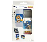 Bigben Sonic & Tails Puzzle Cover Game Case Imbottito Per Nintendo DS DSi 3DS