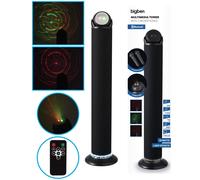 Bigben Sound-Tower LED Disco-Luce Laser Mikro Bluetooth Party-Altoparlante Box