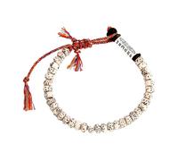 Bigbibi Bracciale con perline di semi di Bodhi for donna Uomo Gioielli Bracciale unisex in macramè for meditazione yoga