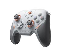 BIGBIG WON BLITZ 2 Pro TMR PC Videogame Controller,TMR Joystick elettromagnetico,2000Hz Velocità di Polling Wireless,1000Hz Giroscopio,16 Pulsanti Meccanici,PC+Mobile APP Gamepad per FPS(Grigio-TMR)