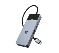 BIGBIG WON Splitter USB C, 5 in 1 USB C Hub HDMI con 4 K a 60 Hz, 3 x 10 Gbps USB 3.2 Gen 2, 100 W PD, hub USB C per Surface, Dell, HP, Lenovo e altri dispositivi di tipo C