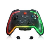 BIGBIG WON Wireless Switch Controllers, Bluetooth Wired PC Game Controller for Nintendo Switch, PC Windows, Android, IOS, Rainbow 2 Pro Controller Gamepad With 6-Axis Gyro/Vibration/Turbo/NFC/Wake-Up