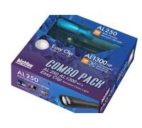 Bigblue Combo Confezione Molti Lumen Luce LED Scuba Diving CP AL250BK/AL1300NP