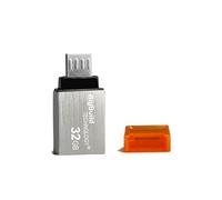 BigBuild Technology 32GB Argento Chiavetta USB MicroB OTG Dual Drive compatibile con Samsung Galaxy A2/A10, S4/S5/S6/S7, Note 4/5, J8/J7/J6/J5 Mobile