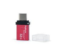 BigBuild Technology 32GB Red Dual Drive Type C OTG USB Memory Stick compatibile con Samsung Galaxy S20, S20 Ultra, S20+, S21 5G, S21+ 5G Mobile