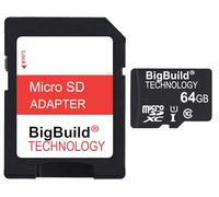 BigBuild Technology Scheda di Memoria Micro SDXC 64GB per Motorola Edge 60/60s, Fusion/Stylus Smartphone