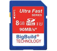 BigBuild Technology Scheda di memoria SDHC ultra veloce da 8 GB, compatibile con fotocamera Kodak PIXPRO FZ101, FZ102, FZ152, FZ201, FZ43, FZ51, FZ53