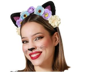 BigBuy Carnival Cerchietto Fiori Orecchie