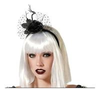 BigBuy Carnival Cerchietto nero Halloween