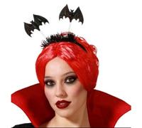 BigBuy Carnival Cerchietto Pipistrello Halloween