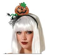 BigBuy Carnival Cerchietto Zucca Halloween