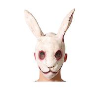 Maschera Coniglio Horror in Lattice Halloween Carnevale Travestimento Costume